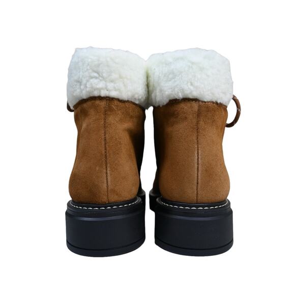 BERNARDO STUDIO Womens 8 Dasher Hiker Faux Shearling Suede Boot NEW - Picture 7 of 11